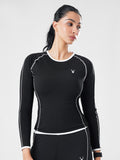 StrikeLine Fitted Tee in Black